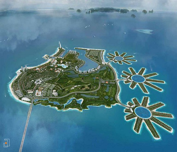 Toàn bộ khung cảnh của đảo Tuần Châu